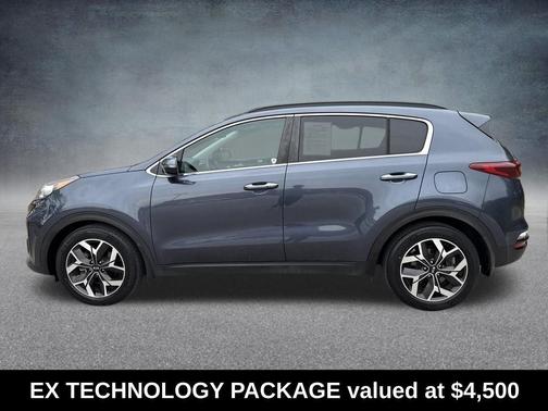 Pacific Blue 2020 Kia Sportage EX