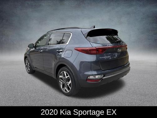 Pacific Blue 2020 Kia Sportage EX
