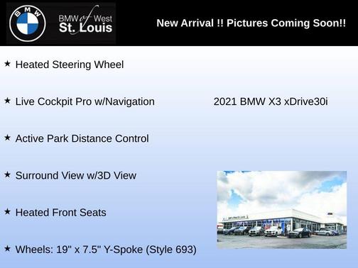 2021 BMW X3 xDrive30i