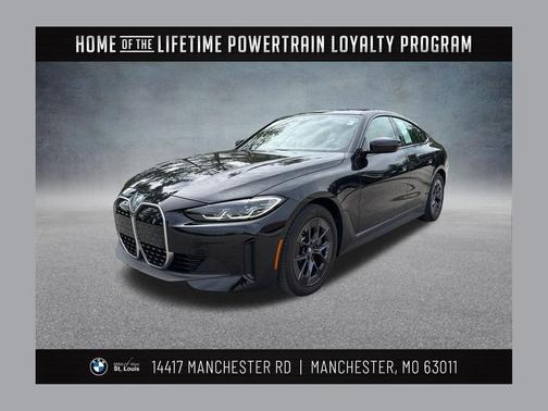 Black Sapphire Metallic 2023 BMW i4 Gran Coupe eDrive40