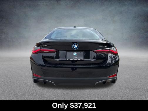 Black Sapphire Metallic 2023 BMW i4 Gran Coupe eDrive40