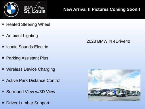 Black Sapphire Metallic 2023 BMW i4 Gran Coupe eDrive40