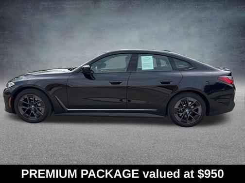 Black Sapphire Metallic 2023 BMW i4 Gran Coupe eDrive40