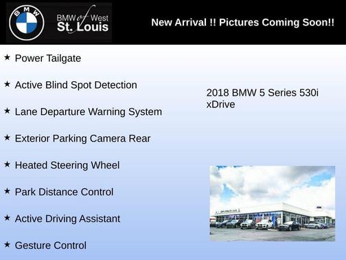 Imperial Blue Metallic 2018 BMW 530 xDrive