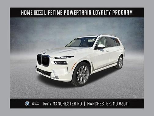 Mineral White Metallic 2026 BMW X7 xDrive40i