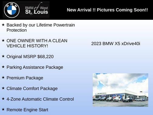 2023 BMW X5 xDrive40i