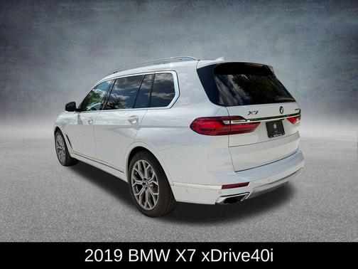 Alpine White 2019 BMW X7 xDrive40i