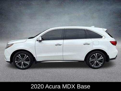 Platinum White Pearl 2020 Acura MDX 3.5L w/Technology Package