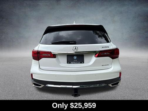 Platinum White Pearl 2020 Acura MDX 3.5L w/Technology Package