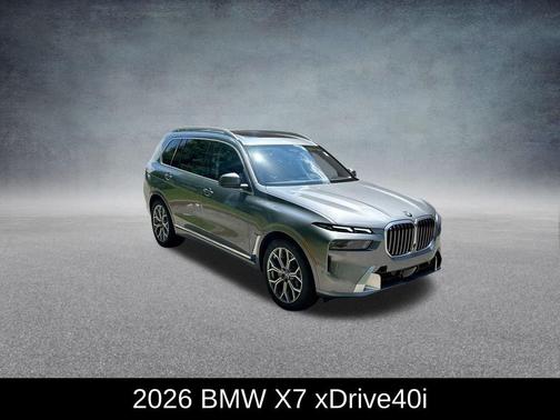 Skyscraper Grey Metallic 2026 BMW X7 xDrive40i
