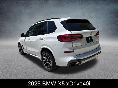 Mineral White Metallic 2023 BMW X5 xDrive40i