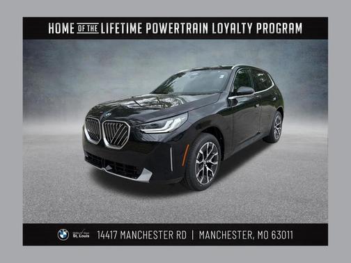 Black Sapphire Metallic 2026 BMW X3 30 xDrive