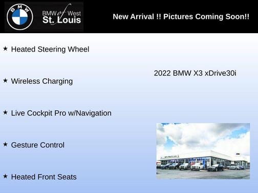 2022 BMW X3 xDrive30i