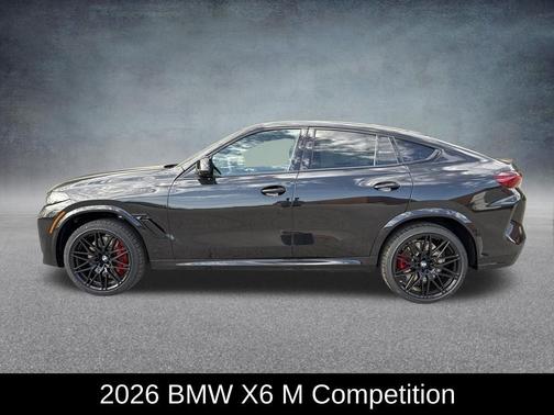 Black Sapphire Metallic 2026 BMW X6 M Competition