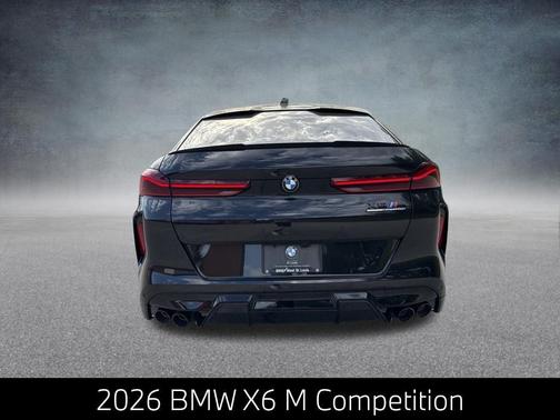Black Sapphire Metallic 2026 BMW X6 M Competition