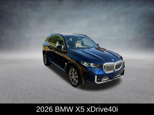 2026 BMW X5 xDrive40i