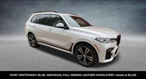 Mineral White Metallic 2020 BMW X7 xDrive40i