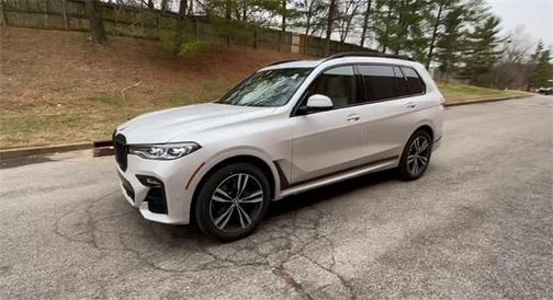 Mineral White Metallic 2020 BMW X7 xDrive40i