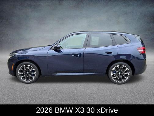 Tanzanite Blue II Metallic 2026 BMW X3 30 xDrive
