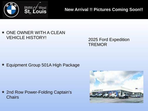 Dark Green 2025 Ford Expedition Tremor