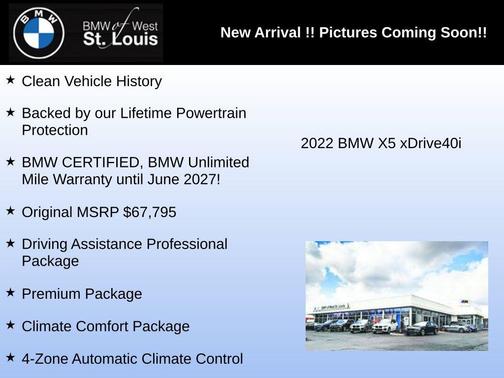 2022 BMW X5 xDrive40i