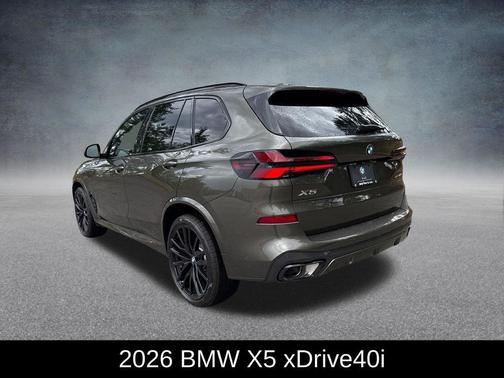 Manhattan Green Metallic 2026 BMW X5 xDrive40i