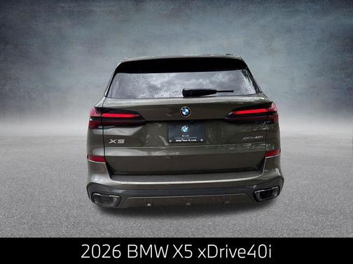 Manhattan Green Metallic 2026 BMW X5 xDrive40i