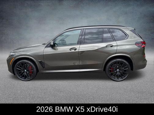 Manhattan Green Metallic 2026 BMW X5 xDrive40i