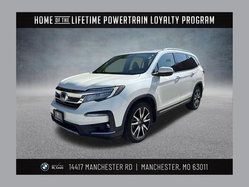 White Diamond Pearl 2019 Honda Pilot Touring 8-Passenger
