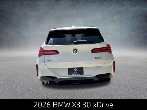 Alpine White 2026 BMW X3 30 xDrive