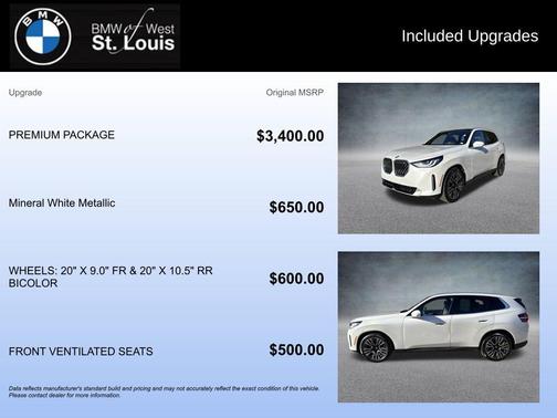 2025 BMW X3 30 xDrive