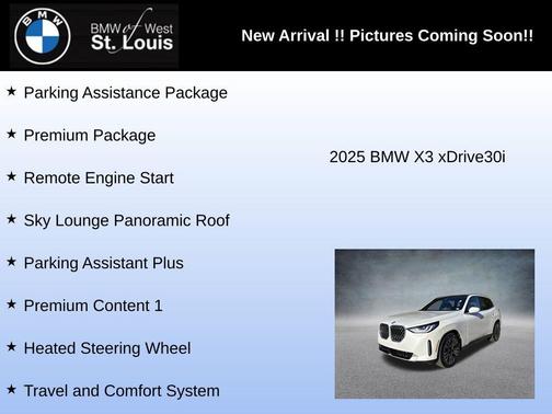2025 BMW X3 30 xDrive