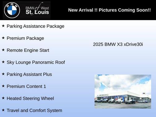 2025 BMW X3 30 xDrive