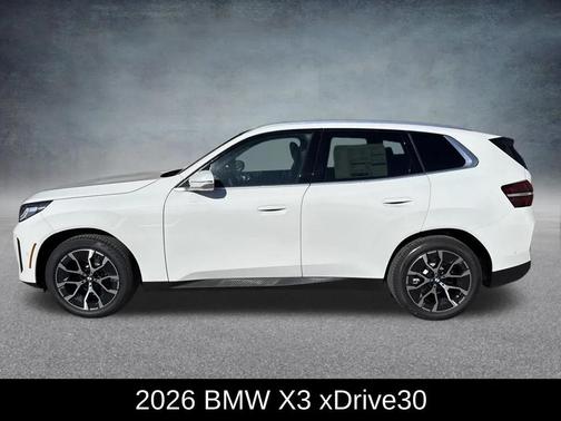 Alpine White 2026 BMW X3 30 xDrive