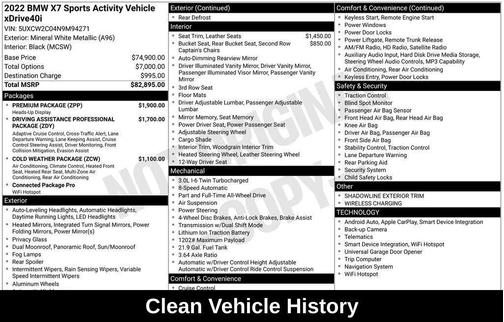 2022 BMW X7 xDrive40i