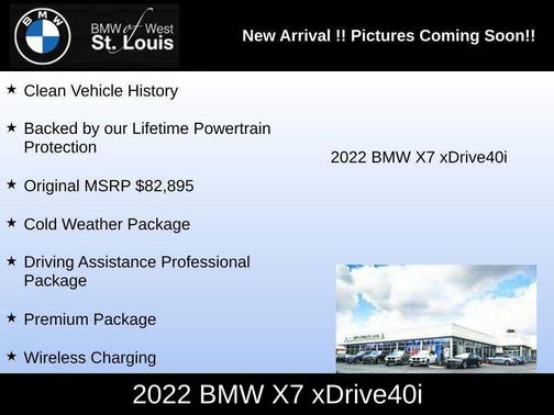 2022 BMW X7 xDrive40i