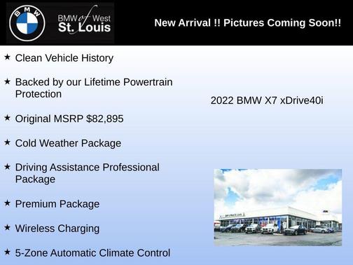 2022 BMW X7 xDrive40i