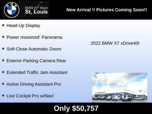 2022 BMW X7 xDrive40i