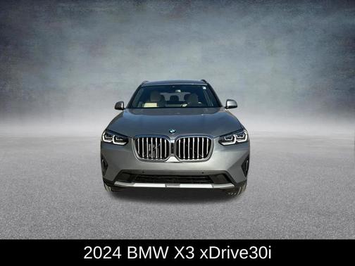 Skyscraper Gray Metallic 2024 BMW X3 xDrive30i
