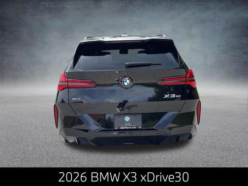 Black Sapphire Metallic 2026 BMW X3 30 xDrive