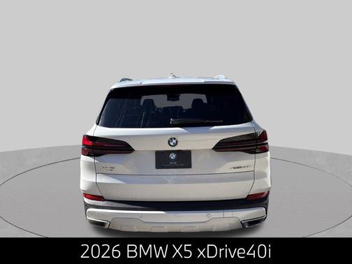 Mineral White Metallic 2026 BMW X5 xDrive40i