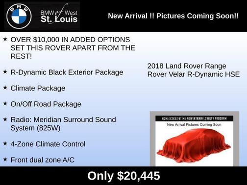 2018 Land Rover Range Rover Velar P380 HSE R-Dynamic