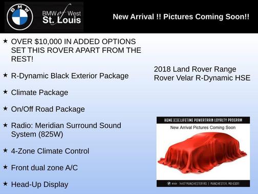 2018 Land Rover Range Rover Velar P380 HSE R-Dynamic