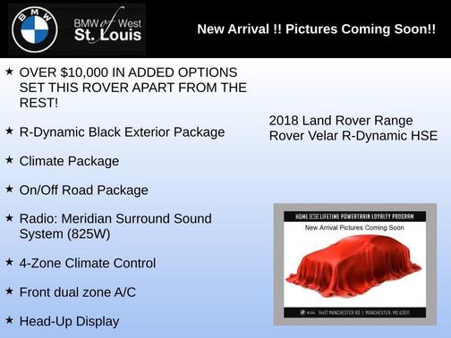 2018 Land Rover Range Rover Velar P380 HSE R-Dynamic