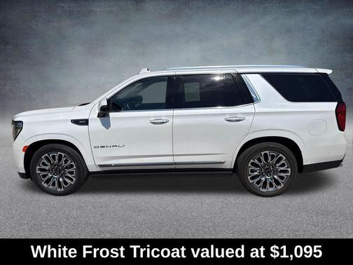 White Frost Tricoat 2024 GMC Yukon Denali Ultimate