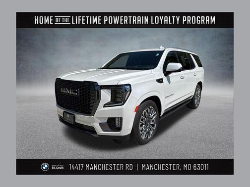 White Frost Tricoat 2024 GMC Yukon Denali Ultimate