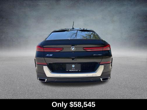 Black Sapphire Metallic 2023 BMW X6 xDrive40i