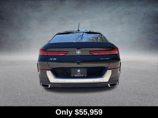 Black Sapphire Metallic 2023 BMW X6 xDrive40i