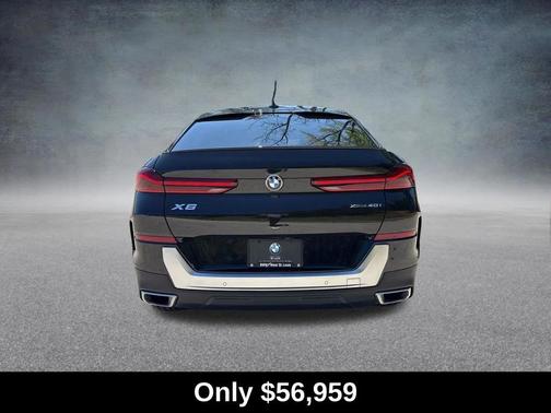 Black Sapphire Metallic 2023 BMW X6 xDrive40i