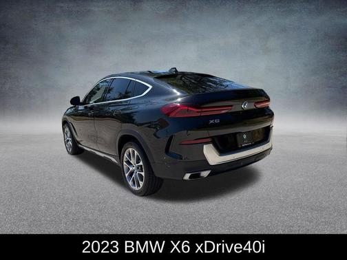Black Sapphire Metallic 2023 BMW X6 xDrive40i